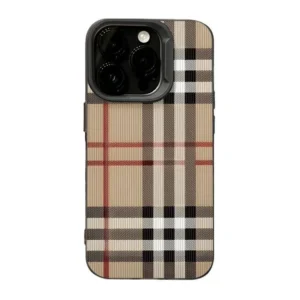 Checkered pattern phone case 0372