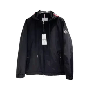 Drawstring hooded windbreaker 0025