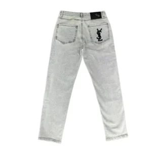 Letter Denim Capris