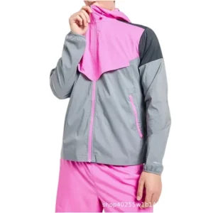 Sporty breathable multi-color jacket